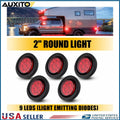 2" Round Red LED Clearance Side Marker Light for Truck (YYYY–YYYY)