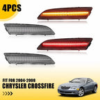 Set of 4 Side Marker Light Lamps for Chrysler Crossfire (2004–2008)