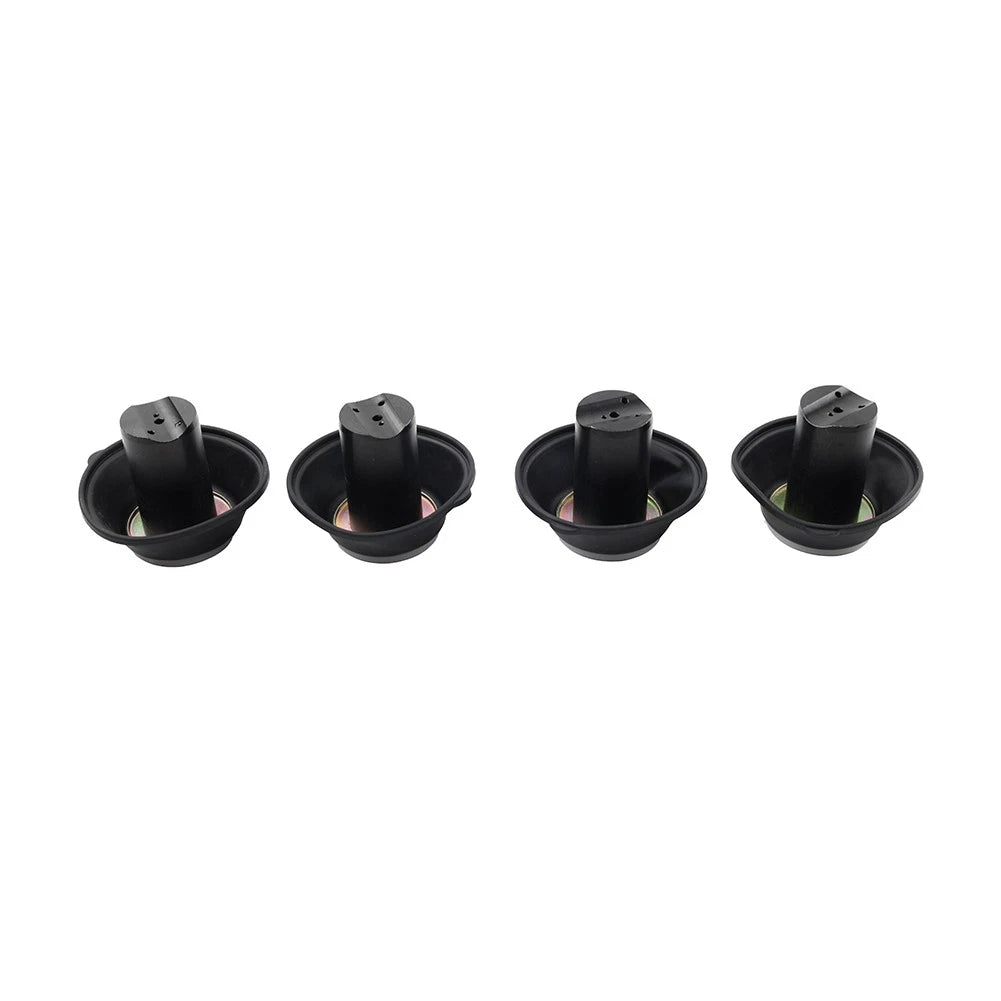 Set of 4 Membrane Diaphragm Carburetor Vacuum Pistons for Yamaha XJR400 (1993–2000)