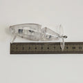 9cm 22g Transparent Two-Section Spinner Minnow Lure for Freshwater Fishing