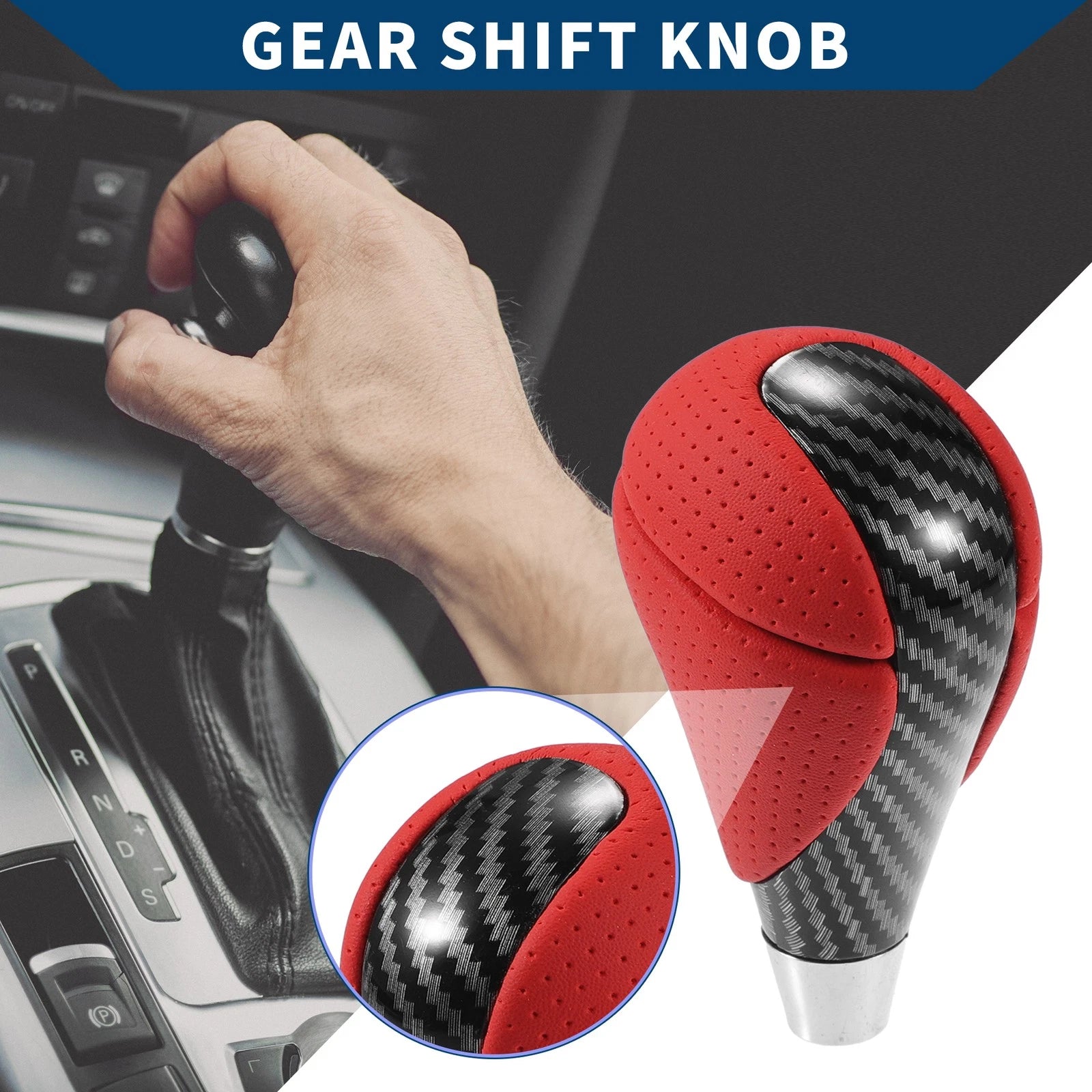 Automatic Gear Shift Knob for Lexus ES350 (2013–2015) Black Plastic
