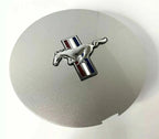 Wheel Center Hub Caps Set for 1991–1993 Ford Mustang 4pcs Tri-Bar Pony Logo