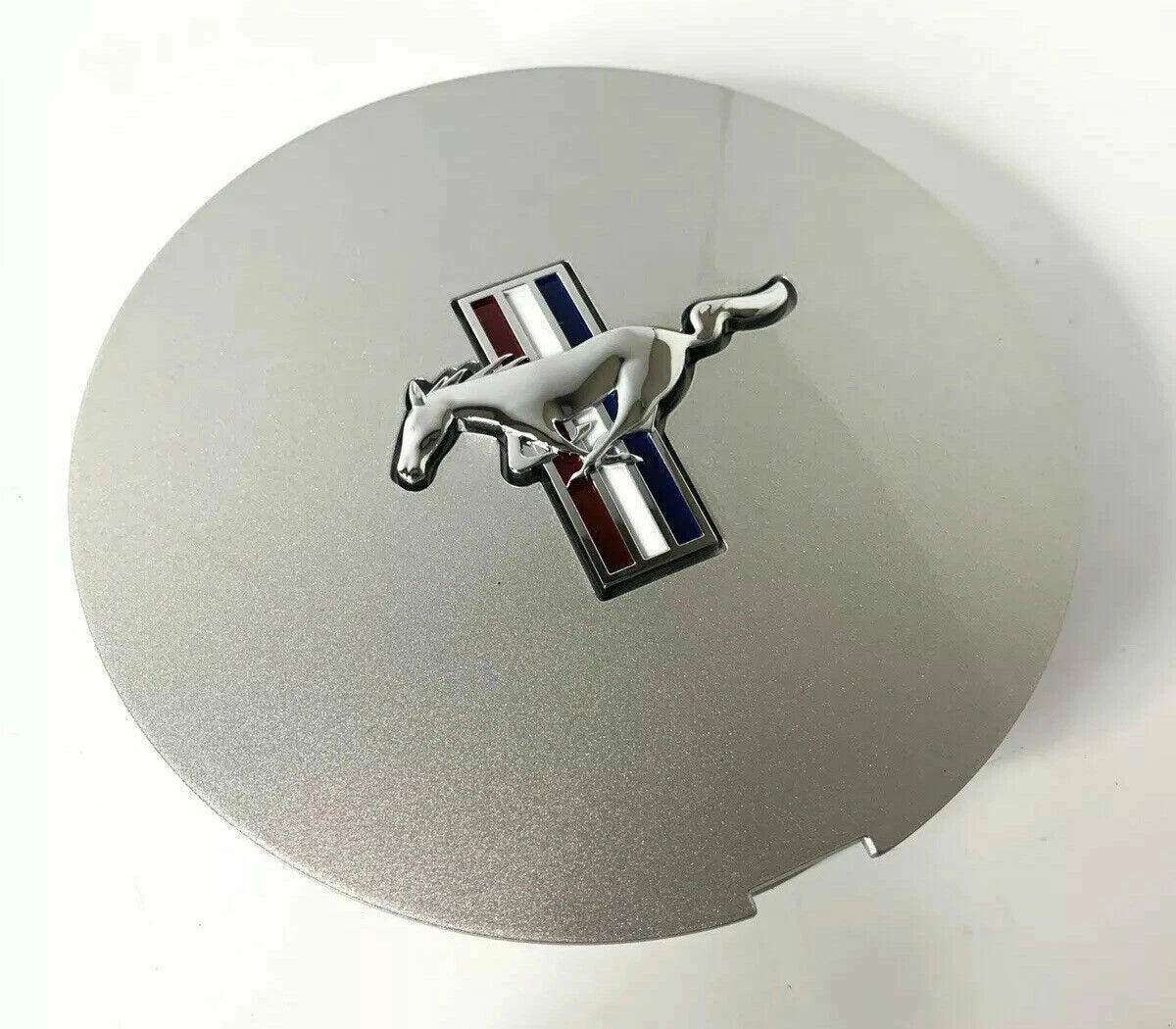 Wheel Center Hub Caps Set for 1991–1993 Ford Mustang 4pcs Tri-Bar Pony Logo