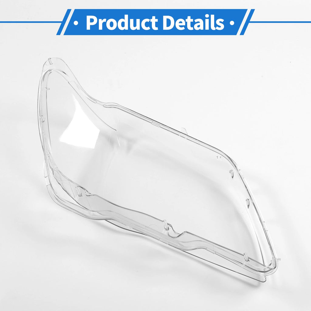 1 Pc Headlight Lens Cover for BMW 7 Series E65 (2002–2008) No. 63127162117