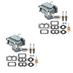 Set of 2 Carburetors for John Deere LA140 LA145
