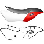 Seat Cover for Yamaha GP1300R GP800R (2000–2007) Custom Cut Blacktip