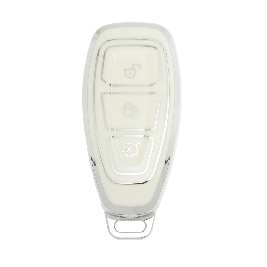 TPU Silicone Car Key Case for Ford Fiesta Focus (3 Buttons)