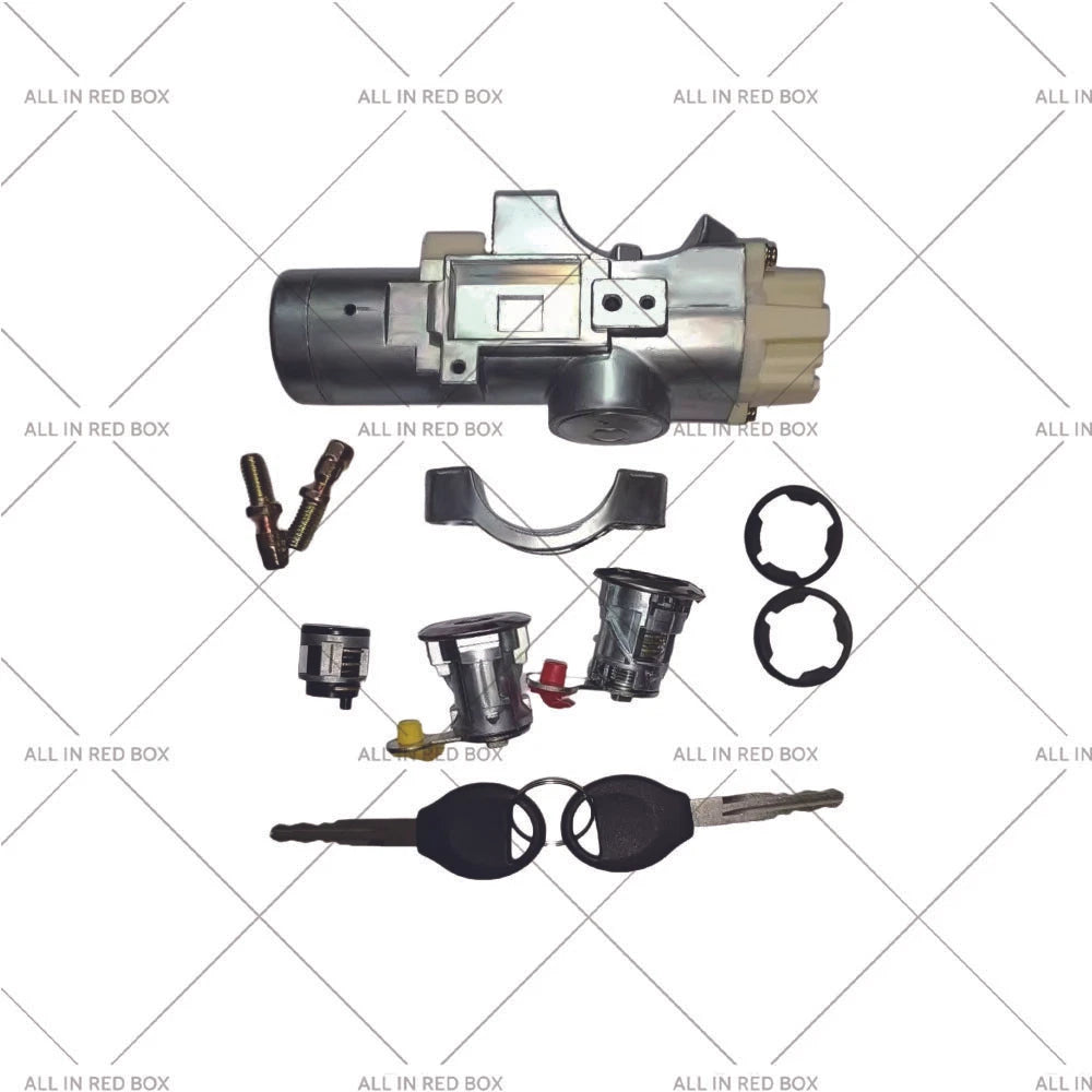 Door Lock Key Ignition Barrel Set for Nissan Patrol GU Y61 (2000–2017)