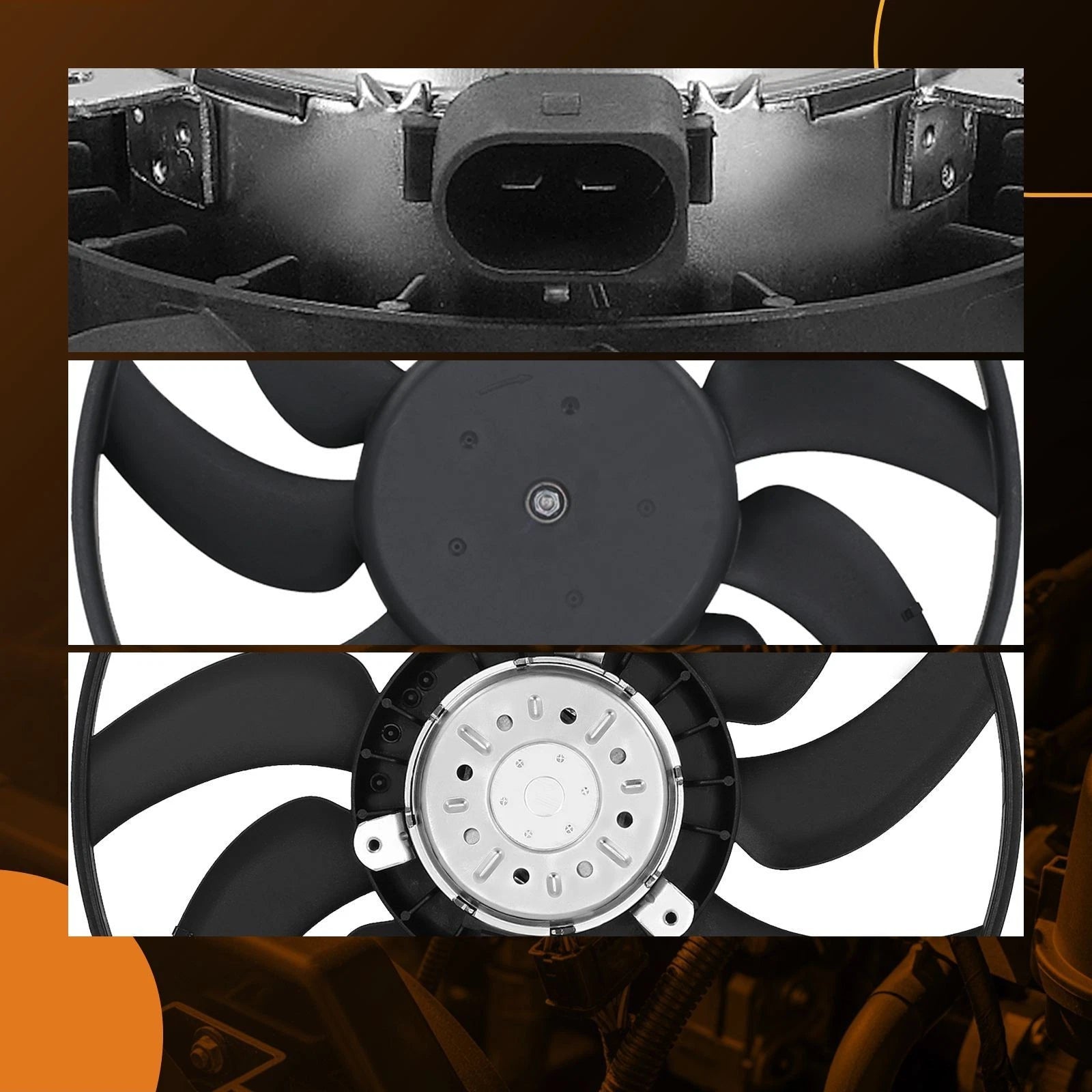 Electric Radiator Cooling Fan for Audi A4/A5 (2008–2016)