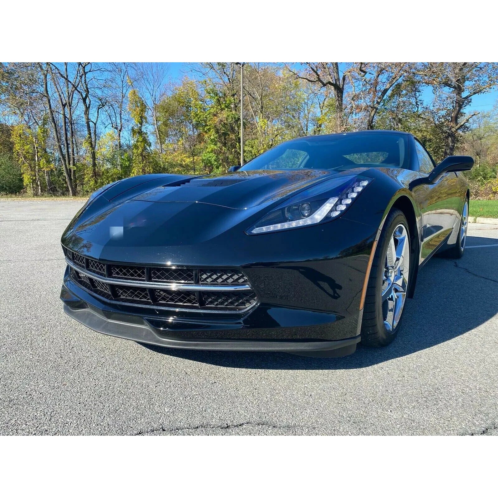 Front Lip Spoiler Splitter for Chevy C7 Corvette Z06 (2014-2019)
