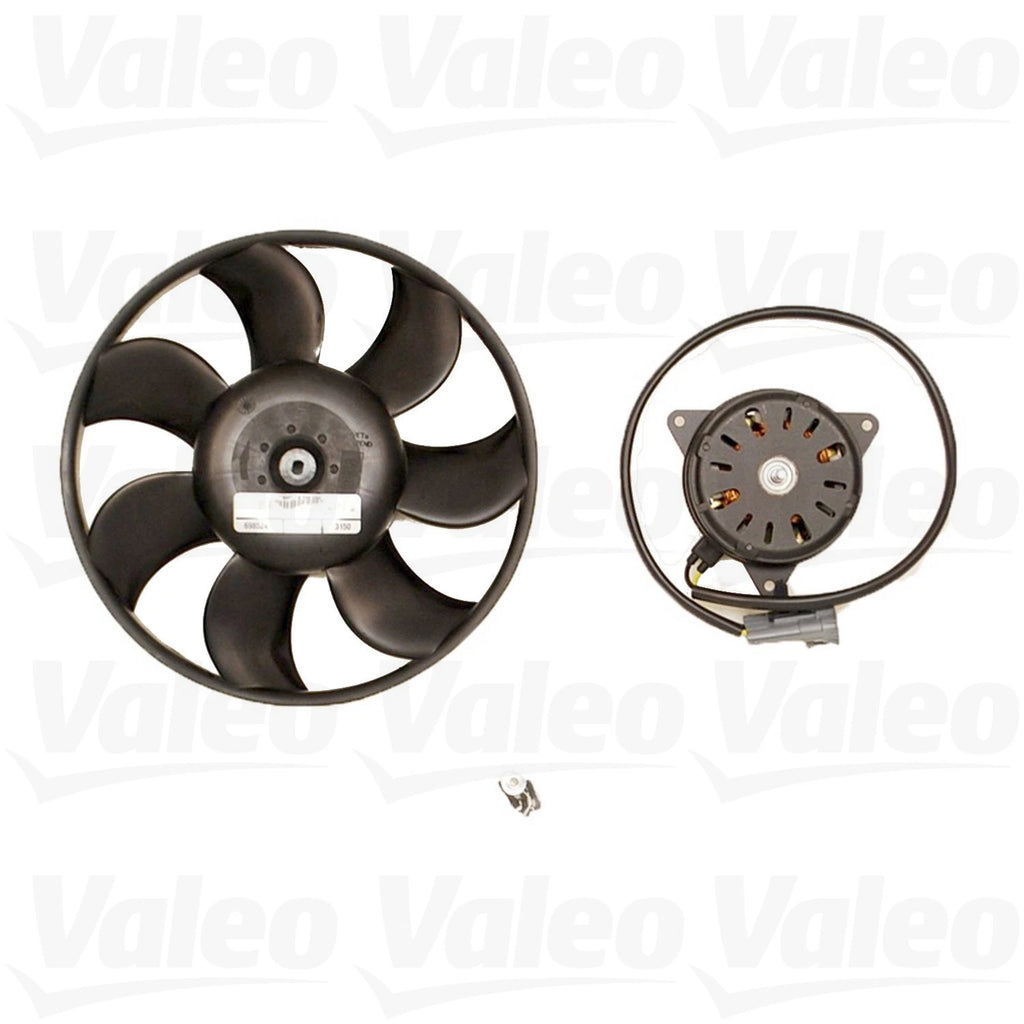 Valeo 698524 Engine Cooling Fan Assembly for Mercedes W163 ML320 ML350 ML430 (1998–2005)