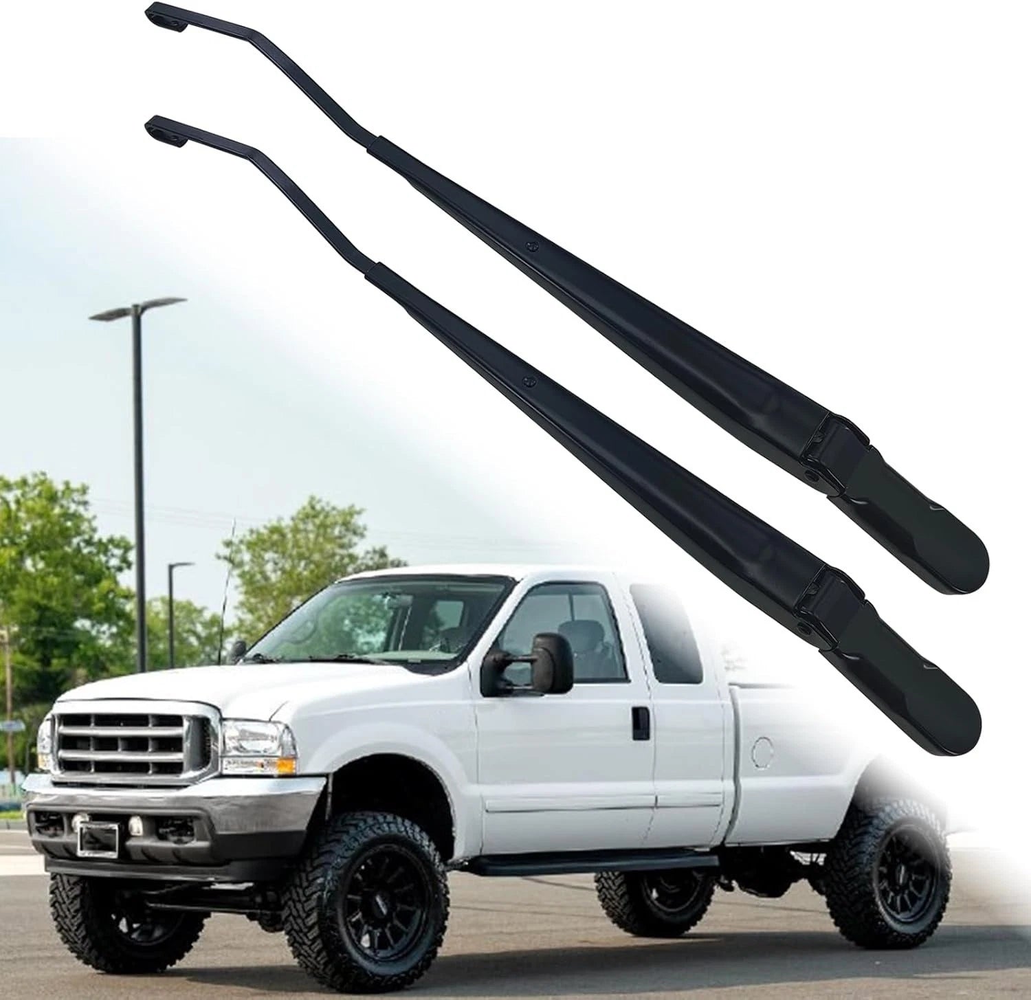 Wiper Arms Set of 2 for Ford Super Duty F250 F350 F450 F550 (1999–2007)