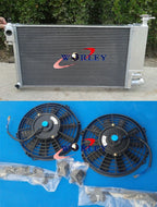 HI-PERF ALUMINUM RADIATOR + FANS for PEUGEOT 306 GTI, CITROEN XSARA, ZX (1993-2002)