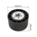 19mm Aluminum Alloy Boat Steering Wheel Adapter for Standard Helm