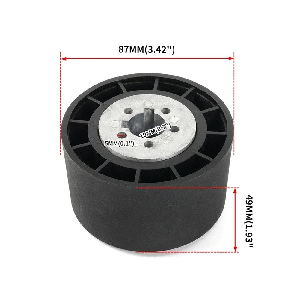 19mm Aluminum Alloy Boat Steering Wheel Adapter for Standard Helm