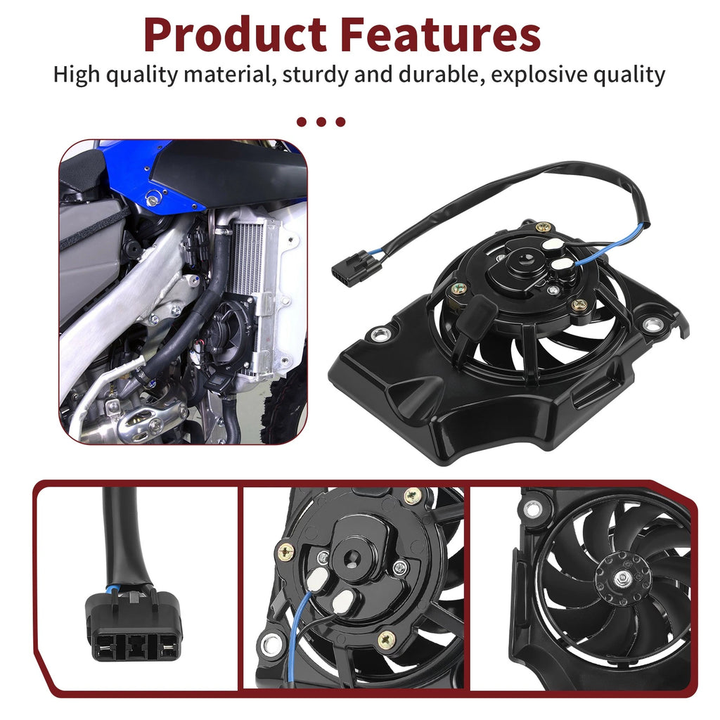 Radiator Fan Kit for Yamaha YZ450FX WR450F (2016–2018) B29-E24E0-V0-00