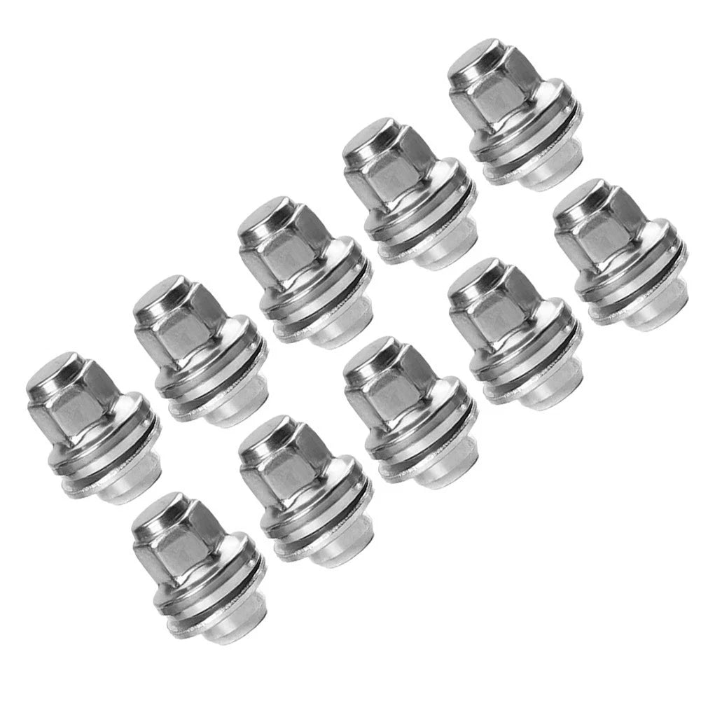 10PCS Hub Screws Wheel Nut Set for Jaguar FTYPE (2014–2023)