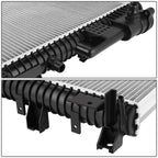 Cooling Radiator DPI 13716 for Ford F250 F350 F550 6.7L Turbo Diesel (2017–2022)