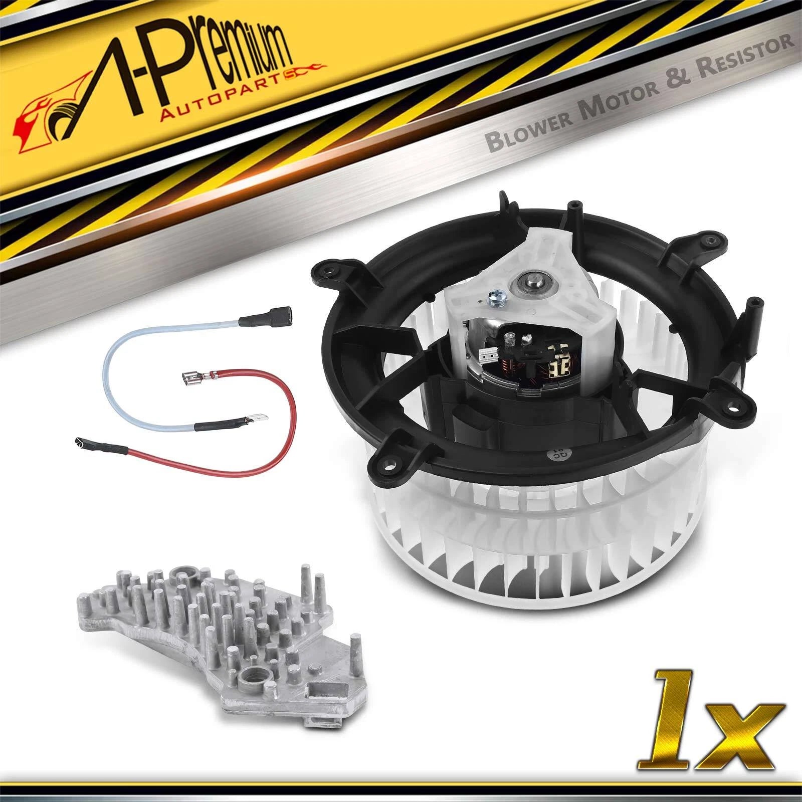 HVAC Blower Motor & Resistor Kit for Benz W210 E320 E300 E420 E55 AMG (1996–2002)