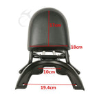 Sissy Bar Backrest Luggage Rack Baseplate for Harley VRSCA VRSCB VRSC 2002–2006