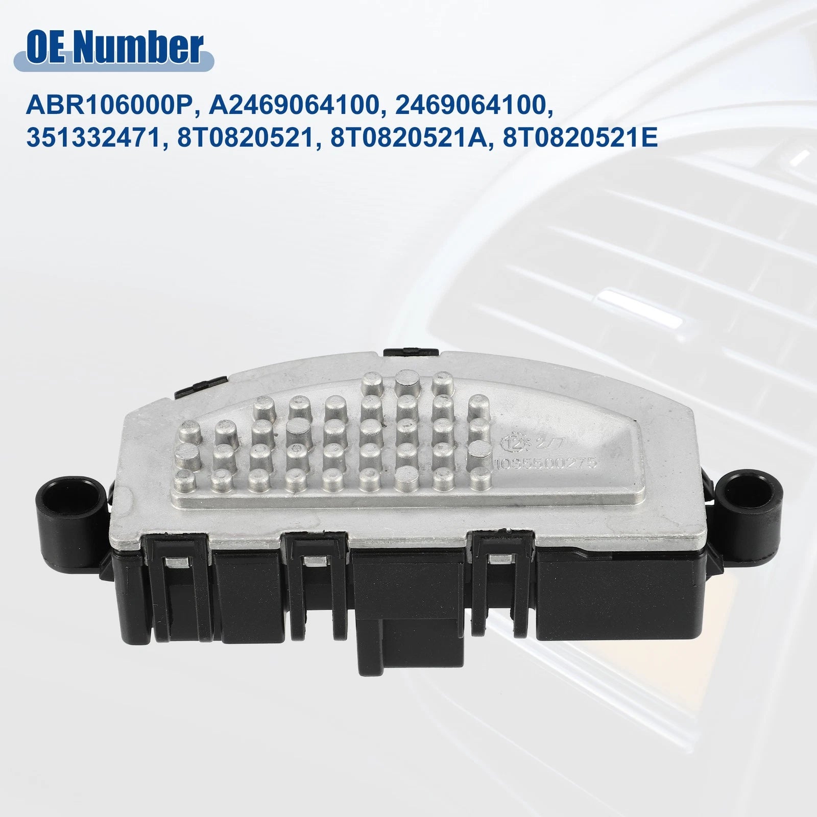 Fan Blower Motor Resistor for Audi Q5 (2013–2017) L4 2.0L