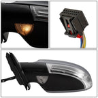 Powered Heated Side Door Mirror Left for Volkswagen Passat (2006–2010) VW1320121