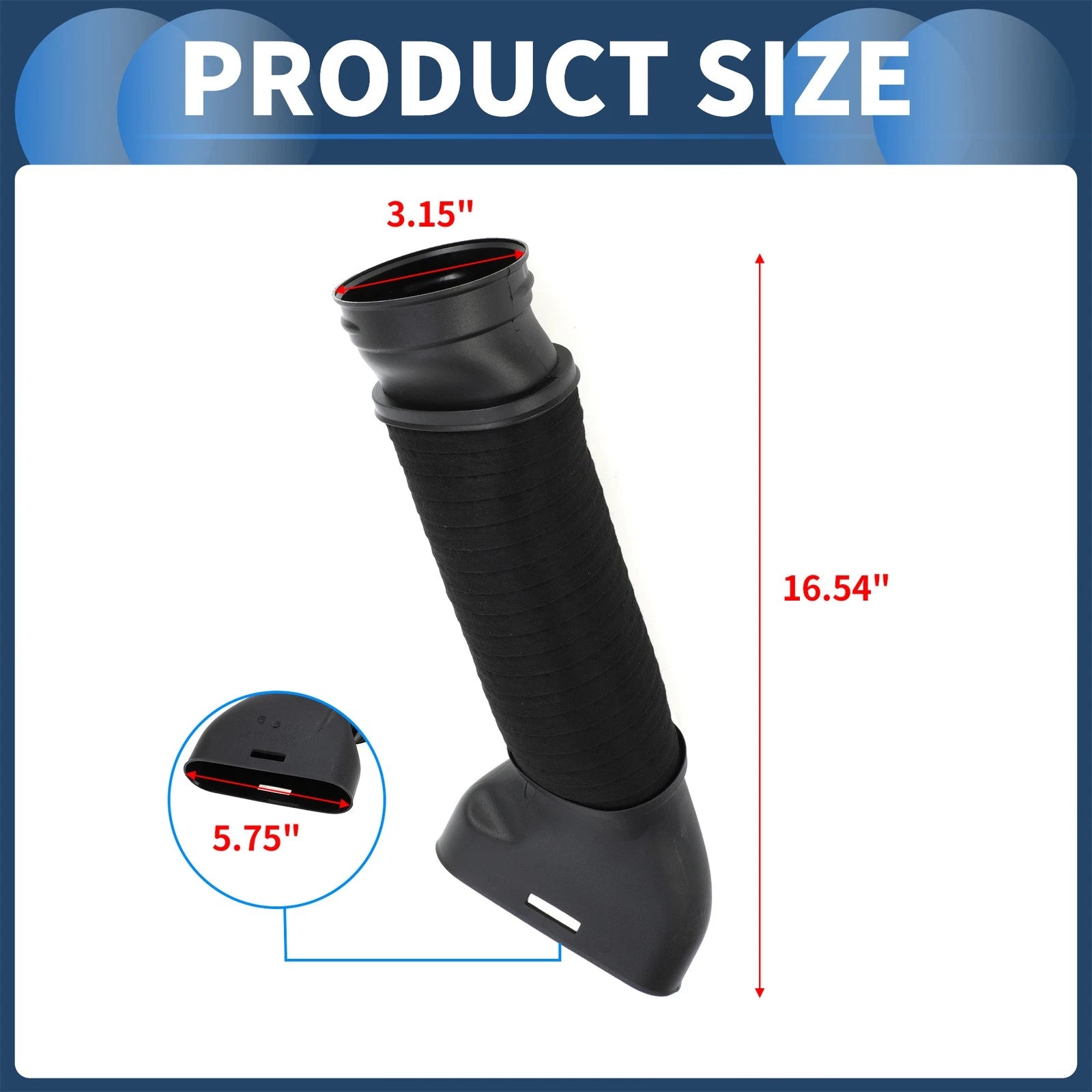 Air Cleaner Intake Duct Hose No.A2720900282 for Mercedes Benz C230 (2003–2007)