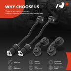 Set of 4 Front & Rear Sway Bar End Links for Ford F-150 F-250 (1989–1996)
