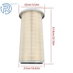 Set of 2 Engine Air Filters for Freightliner Kenworth (LAF3551)