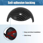 2pcs Gear Shift Knob Cover for Ford Mustang (2015–2022) Black