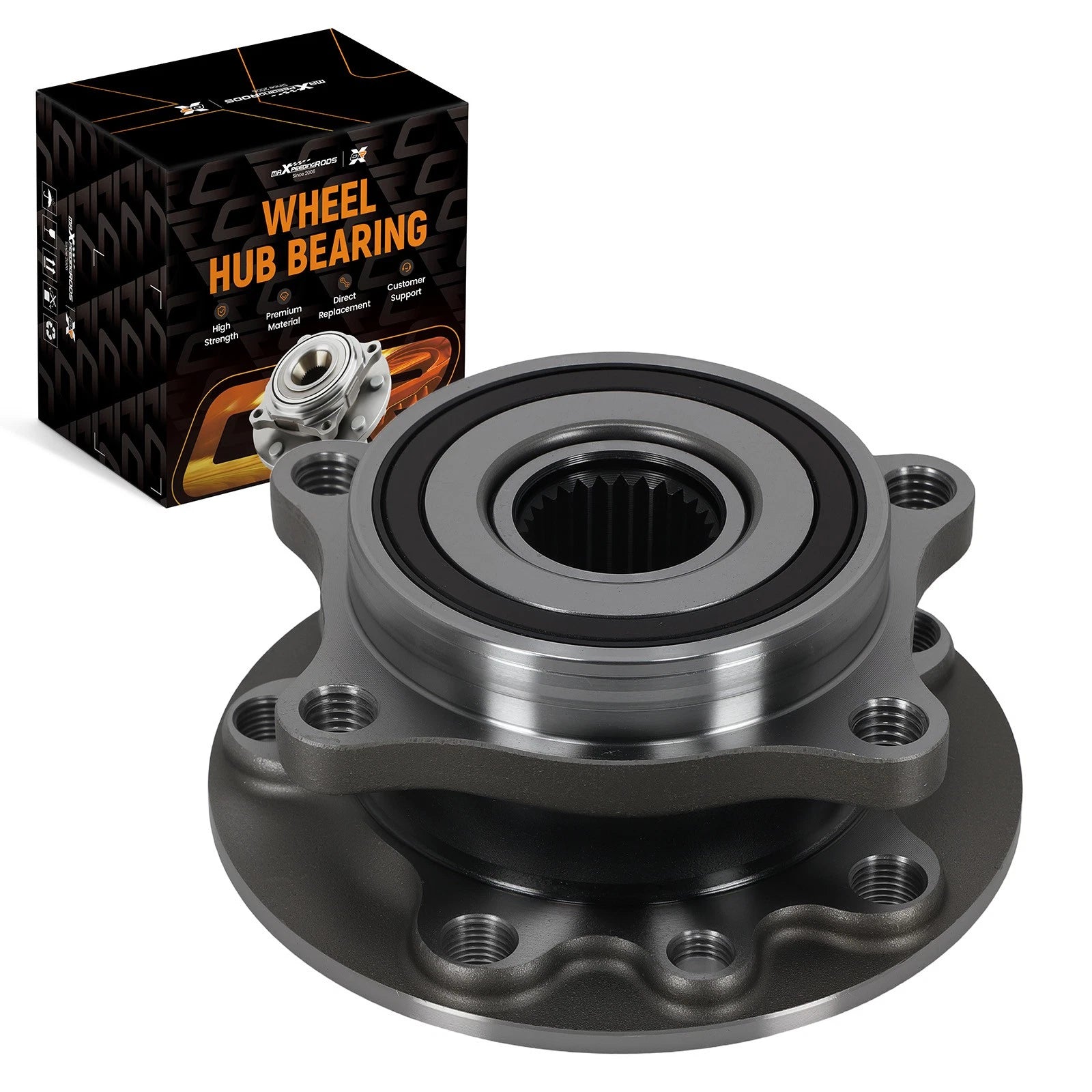 Front Wheel Bearing Hub for Chrysler 200, Dodge Dart (2015–2017)