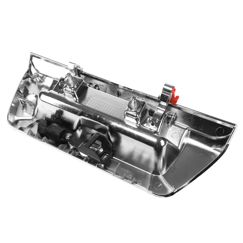 Rear Outer Tail Gate Pull Handle for Ford F-150 (2015–2020) w/KeyHole & LED Chrome