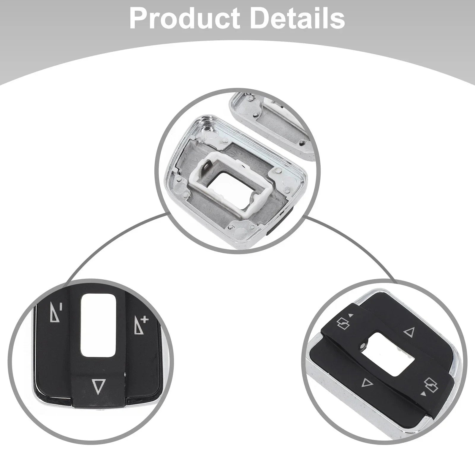 Steering Wheel Volume Switch Button Trim Cover for Passat B7 (2010���2015)