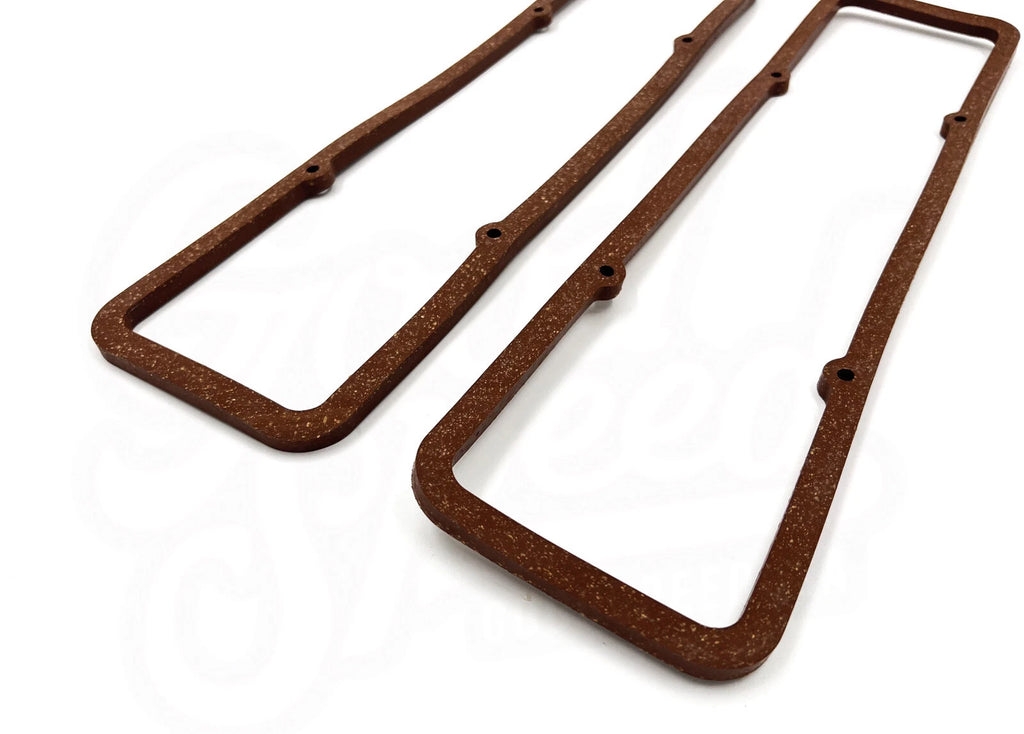 Valve Cover Gaskets Extra Thick Cork for Small Block Chevy 350 (1967–1970)