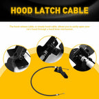Hood Latch Release Cable for Jeep Renegade (2015–2023)