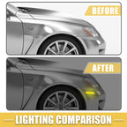 Set of 2 Front LED Side Marker Lights for Volkswagen (1K5 945 071A)
