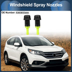 Windshield Washer Nozzle Set with Gasket for Dodge (No. 5303833AA)