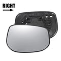 Right Side White Mirror Glass for Honda Fit Jazz (2009–2013)