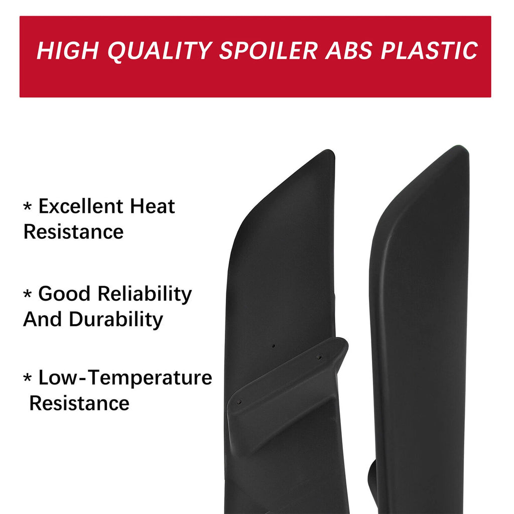 Rear Trunk Spoiler Wing for Dodge Charger (2011-2023) Matte Black
