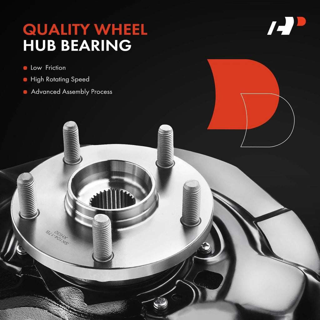 Front Left Steering Knuckle and Hub Bearing for Toyota Camry (2004-2006)