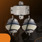 3X Engine Mount Set for Jaguar XF (2009), XJ (2010-2013)