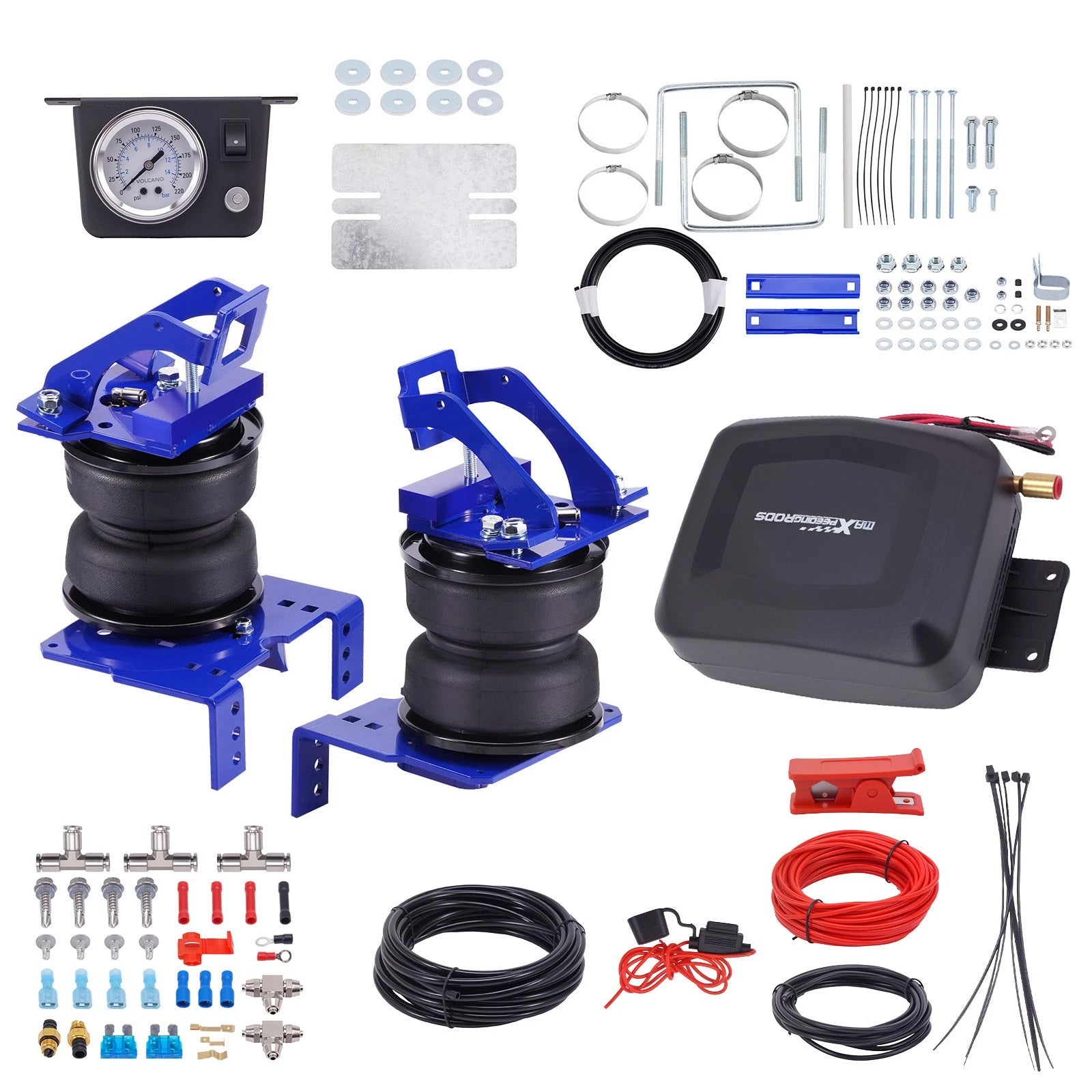 Air Suspension Kit + Compressor for Ford F250 F350 Super Duty (2005–2010)