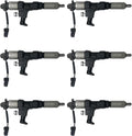 6X Fuel Injector 095000-5402 for Hino J05D Truck (500)