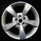 17x7 Factory Wheel Medium Metallic Charcoal Polish for 2008–2012 Chevy Malibu