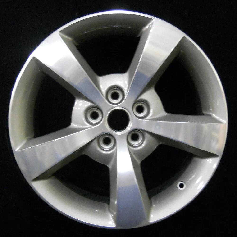 17x7 Factory Wheel Medium Metallic Charcoal Polish for 2008–2012 Chevy Malibu