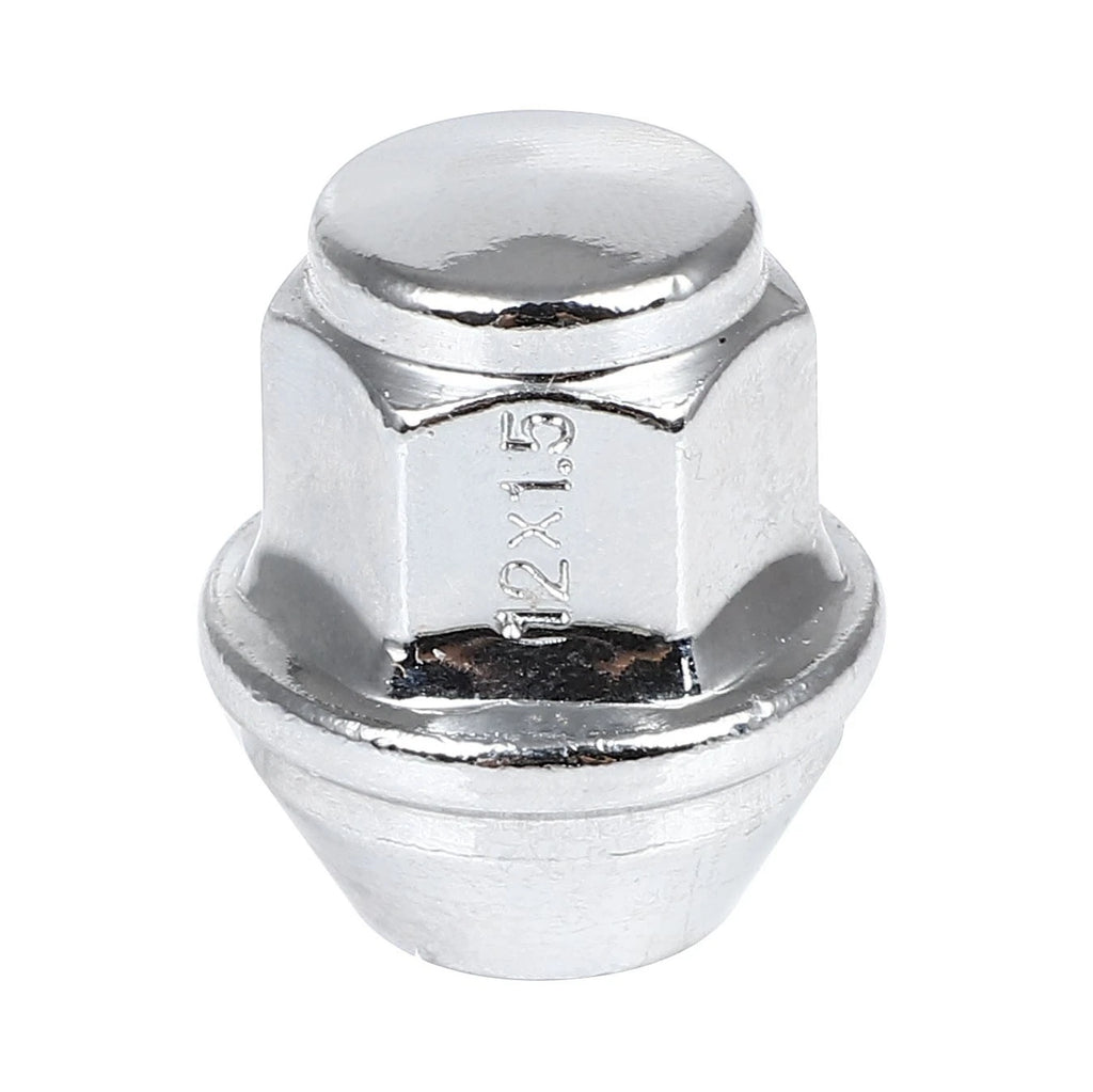 Set of 20 Chrome Bulge Acorn Lug Nuts for Ford Focus Fusion Escape