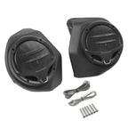 6.5" Black King Rear Speakers for Harley Touring (2014–2024)