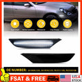 2X Clear LED Side Marker Lights for Infiniti G35 Sedan (2003â2006)