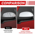 Set of 2 Chrome Mirror Cover Caps for Chevy Silverado Tahoe GMC Sierra Yukon (2007–2013)