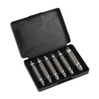 Set of 6 Damaged Screw Extractor Drill Bits Tool for Broken Bolts